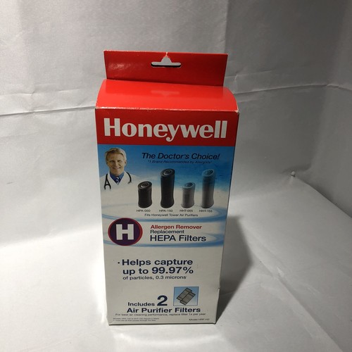 Honeywell HRF-H2 Allergen Remover Replacement H HEPA Filters 2 Sealed Filters