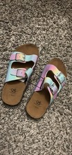Rainbow Flip-Flops Size 2 3 Kids BOBBIE Brooke S