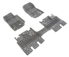 82213860 Jeep Wrangler Jk 4 Door All Weather Mats Black 2014-2018 Mopar Oem 82213860 Jeep Wrangler Jk 4 Door All Weather Mats Black 2014-2018 Mopar Oem