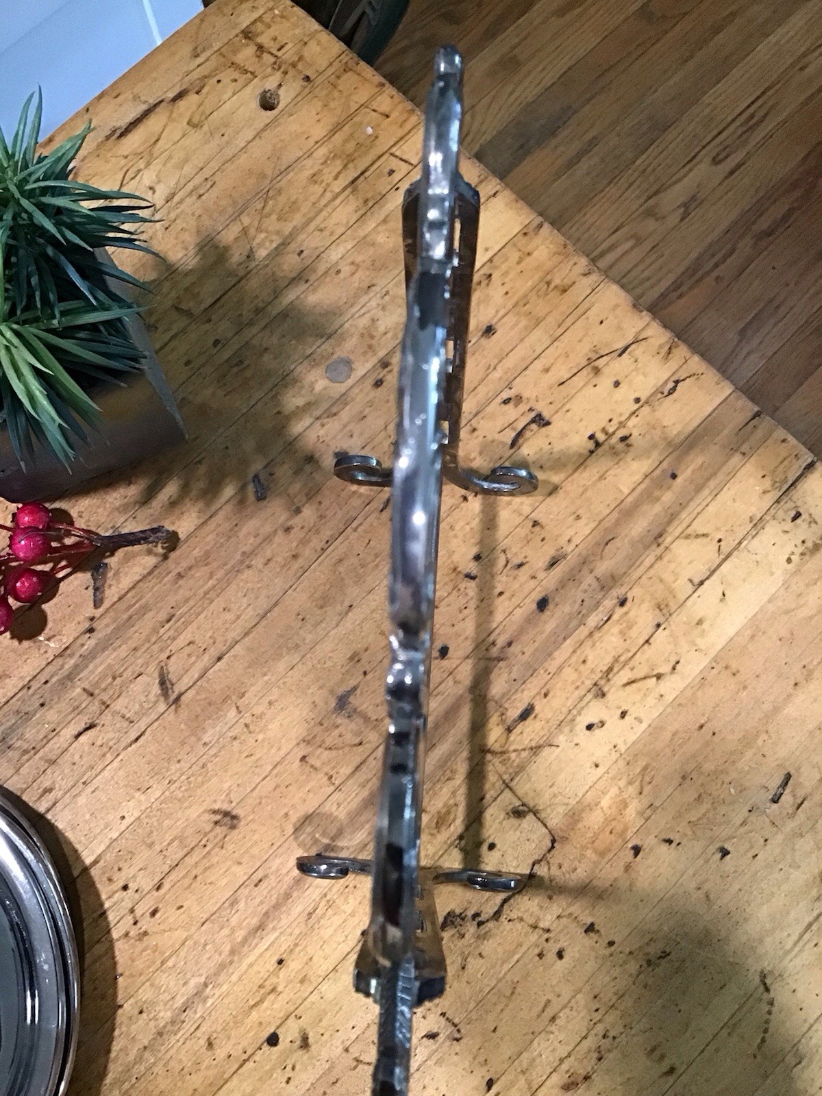 Vintage Edwardian Style  3 Tier Removable  Cake/Candy Stand Engraved Silverplate