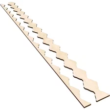 Sheyenne 47 In. H X 0.25 In. W Slatwall Panels in Birch 28-Pack