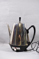 Vtg Sunbeam MCM Deco Automatic 6-12 Cup Perco...