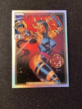 2024 Marvel Masterpieces 92 Platinum Psylocke Variant Covers Rainbow #65-V