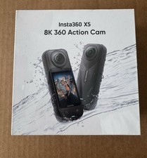 INSTA360 X5 8K 360 Action Camera 6mm 72MP Bla...