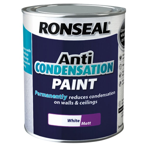 Ronseal Anti Condensation Paint White Matt 2.5 litre