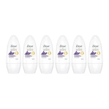 Dove Relaxing Ritual Lavender & Rose Extract Roll On Deodorant 50ml (Pack of 6)