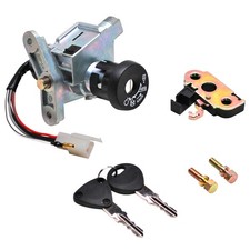 Contacteur a cle scoot adaptable mbk 50 ovetto 1997+2002-yamaha 50 neos 1997+200