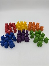 Learning Counting Bears Lot, Multiple Colors, Plastic, Free Ship
