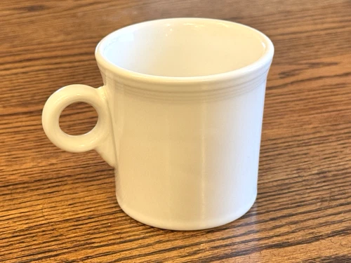 Fiesta Mug Ivory Color Ring Handle Homer Laughlin Collectible
