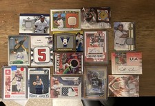 Lot of 15 Patches, Relics, Autos, and other Memorabilia! 3 Numbered and 4 rookie