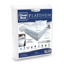 CleanRest Platinum Zippered Encasing Mattress Pad