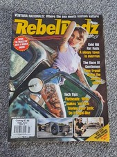 Rebel Rodz Magazine - March 2013 - Hot Rod Cars - Great Condition