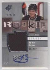 2009-10 SPx Rookie Auto Jersey 157/799 Jamie Benn #168 Auto 1r5