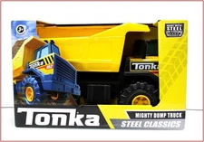 Tonka Steel Classics MIGHTY DUMP TRUCK  6025 - Made of STEEL    17" Long🌟NEW🌟