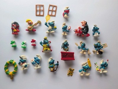 Smurfs Schleich Peyo Lot Smurf Smurf Smurf