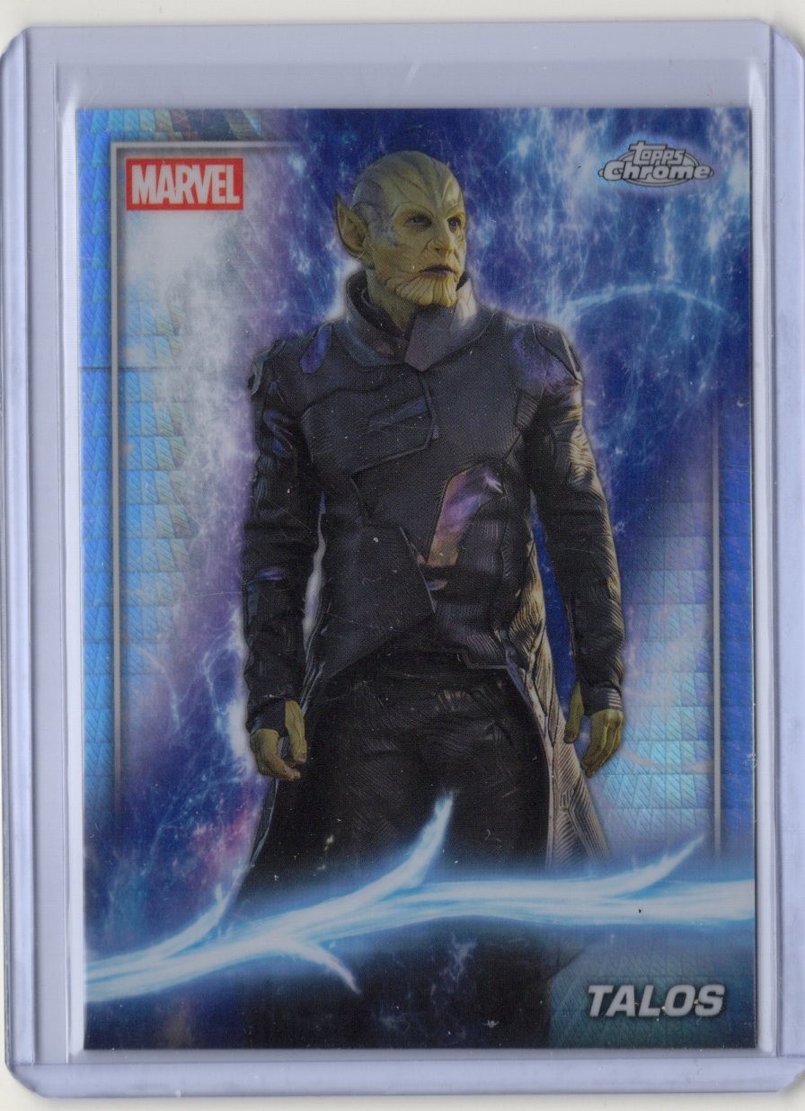 Talos #98 Prism Refractor 2025 Topps Chrome Marvel Studios