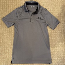 NWOT Under Armour Men's Tech Polo. Grey. Men  s X-Small. Retail 45