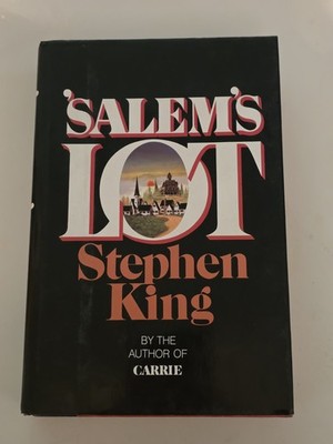 Stephen King Salem's Lot Hardcover Doubleday Dust Jacket 1975