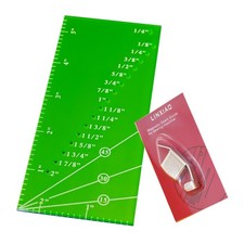 Magnetic Seam Guide Perforated Seam Allowance Ruler for Sewing Machine 1/8&rdquo;2&rdquo;...