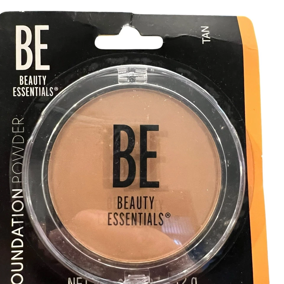 Beauty Essentials BE Foundation Powder TAN Lightweight NEW Makeup Everyday - Image 3 of 4