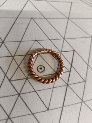 Tensor Ring Finger Sacred Cubit 144hz / Nullpunkt Heilfrequenz 