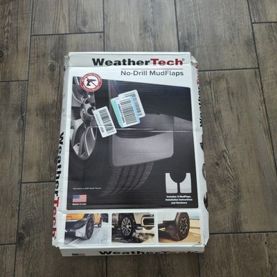 WeatherTech No-Drill MudFlaps - 110108 - Black 2019-2024 Ram 2500/3500