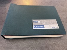 Catalogo Parti Di Ricambio Lancia Beta MonteCarlo It-Fr -En-Ge  