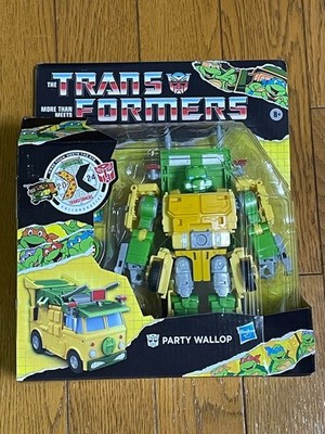 Transformers Party Wallop Mutant Ninja Turtles Figure Unused Toy