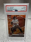 2021 Panini Mosaic - Super Bowl MVPs Tom Brady #285 Mosaic Reactive Orange Prizm