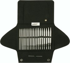 Addi Click Basic 10 PRS 3 Cords 1 Connector Silver Interchangeable Needles