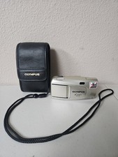 Olympus iZOOM 75 APS Point Shoot Film Camera With Case Untested
