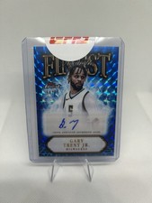 2024-25 Topps Finest Autographs Gary Trent Jr Blue X-Fractor /99 Redemption