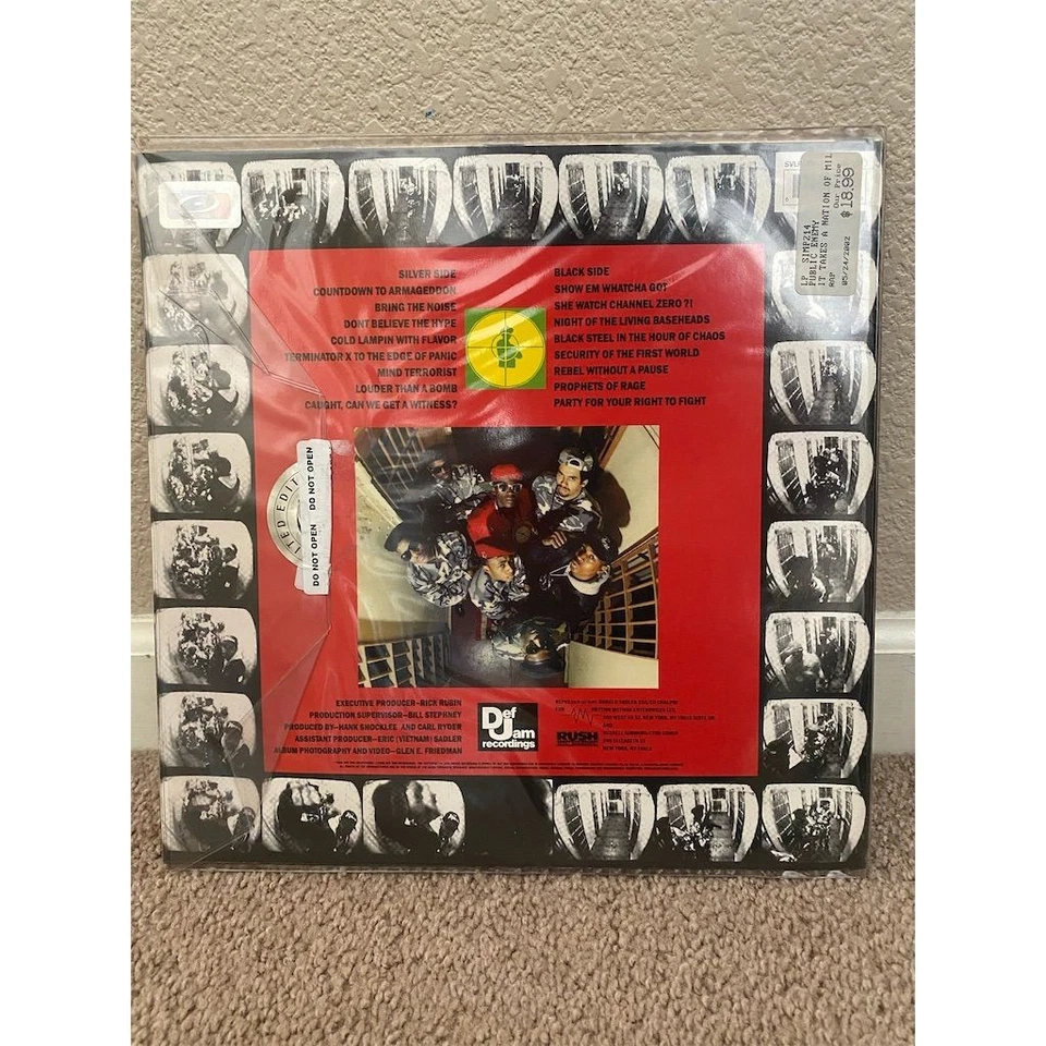 Public Enemy - It Takes a Nation of Millions - Limited Edition Vinyl LP Foto 2 de 3