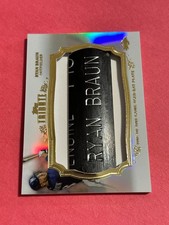2013 Topps Tribute - Ryan Braun #BP-RB Game Used Bat Plate 