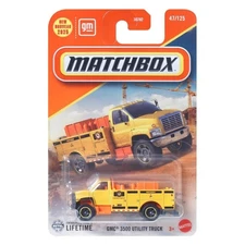 Matchbox - 2025 Mainline 47/125 GMC 3500 Utility Truck (BBJBN64)