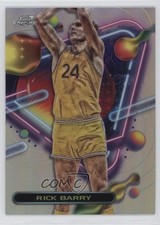 2023-24 Topps Cosmic Chrome Refractor Rick Barry #123 HOF 0t2