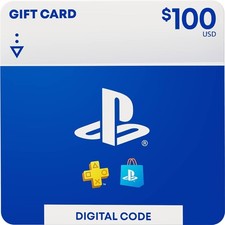 100 Sony Playstation Store Gift Card Instant Message Delivery within 1 HOUR PS5