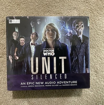 BIG FINISH DOCTOR WHO UNIT Vol 3 SILENCED New! SEALED Box Set w/ THE SILENCE