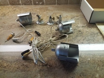 3  LOREX HR AIS INDOOR/OUTDOOR SECURITY COLOR CAMERAS CVC6994CL W/MOUNT 
