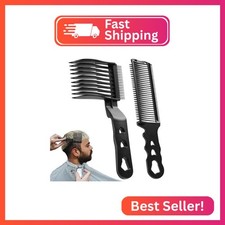 2 Pcs Blend Friend Fade Comb, Barber Fade Comb, Fade Comb for Men Haircut, Uitab