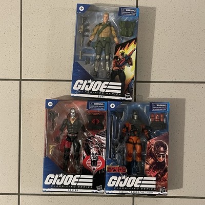 Hasbro G.l. Joe GI Classified Gabriel Barbecue Kelly & Destro & Duke NEU Bundle