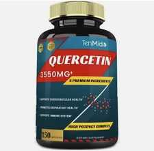 Quercetin 3550 mg Supplement Capsule, Supports Immune System