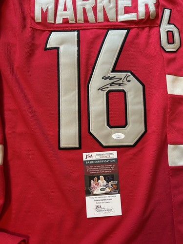 Mitch Marner Signed Auto Team Canada Four Nations Jersey Maple Leafs JSA COA - Picture 2 of 5