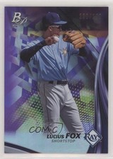 2017 Bowman Platinum Top Prospects Purple 230/250 Lucius Fox #TP-LF 0b3