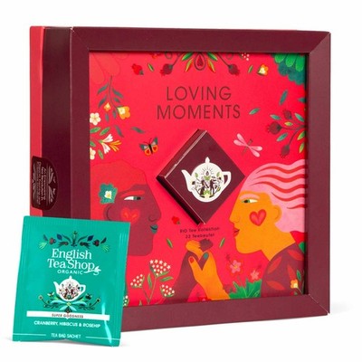 ETS - Tee-Kollektion ''Loving Moments'', Tee Geschenk BIO, 32 Teebeutel
