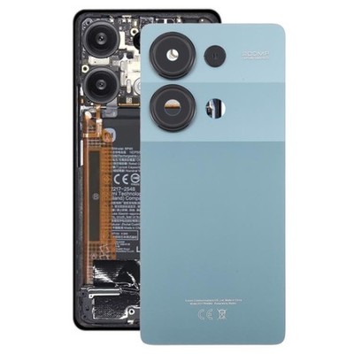 Für Xiaomi Redmi Note 13 Pro 4G OEM Backcover mit Kamera Objektiv Cover Grün