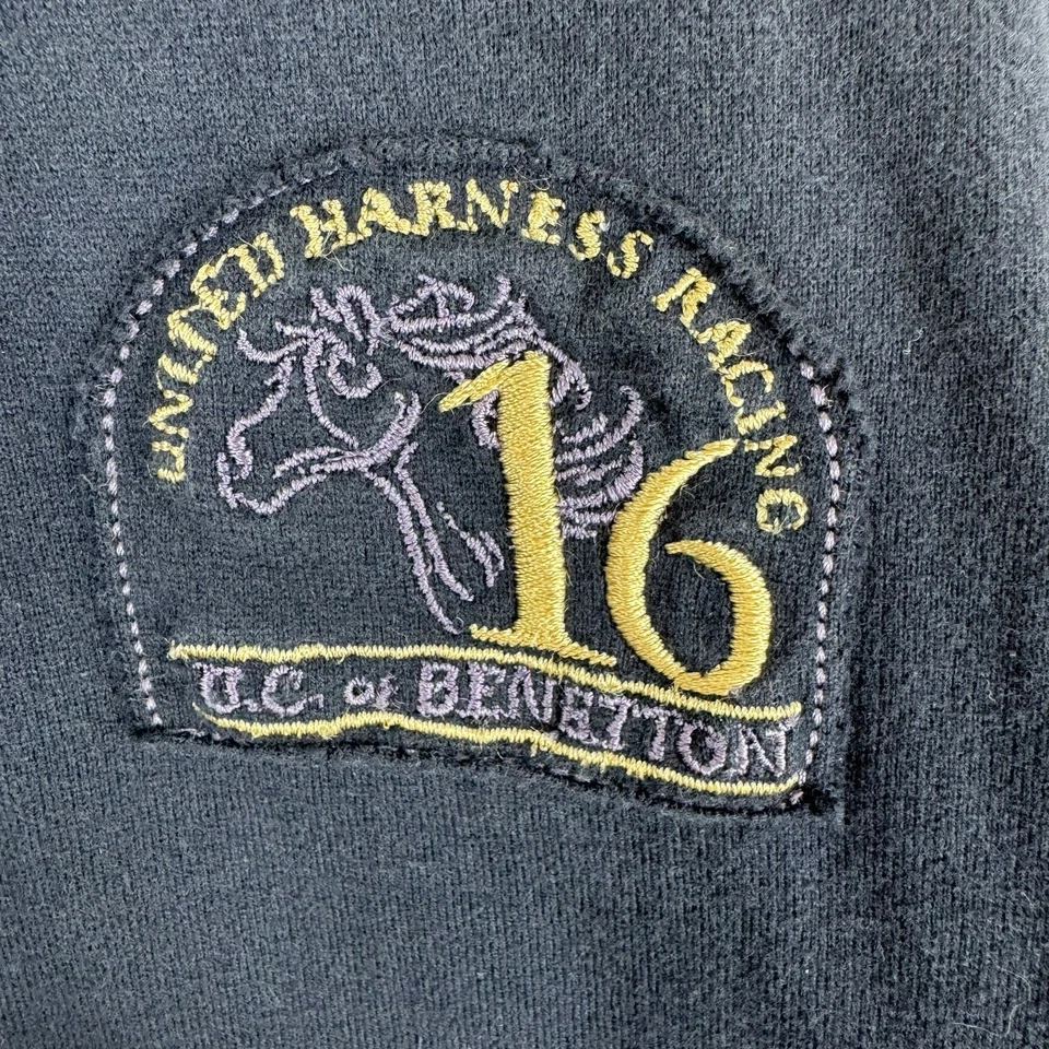 United Colors of Benetton Vintage The Purebred Wins The Race Manga Larga Talla 4 Foto 4 de 4