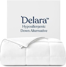 Down Alternative Duvet Insert - 150 GSM Lightweight, GOTS Certified Organic