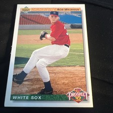 1992 Upper Deck - Top Prospect Bob Wickman #76