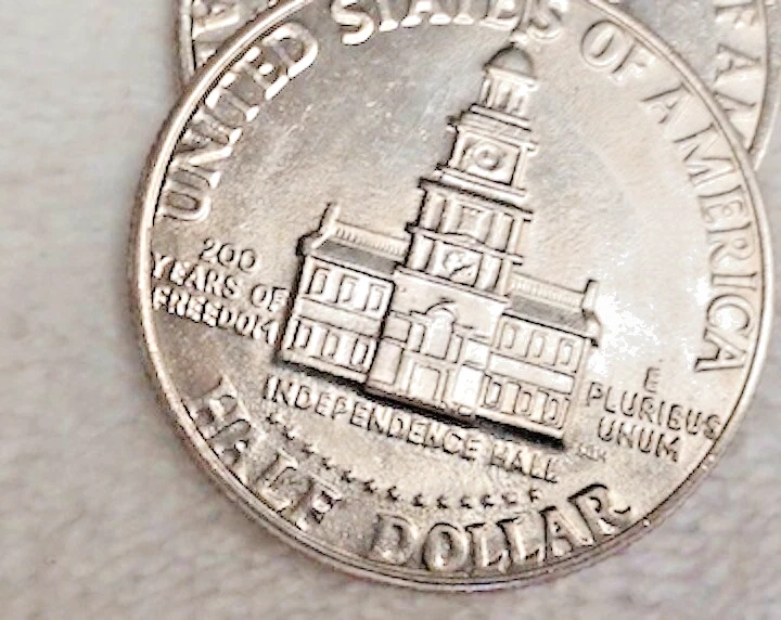 BUY 1, 1776-1976 BICENTENNIAL KENNEDY, OR BUY 2 FOR THE P+D SET AT A DISCOUNT - Image 2 of 4